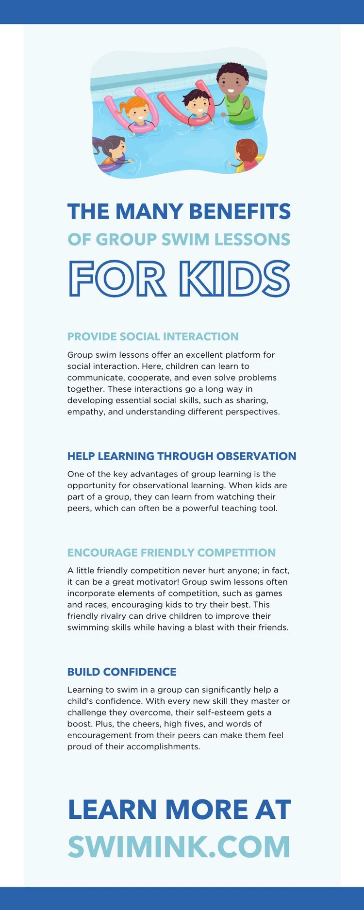 The Many Benefits of Group Swim Lessons for Kids — SwimInk