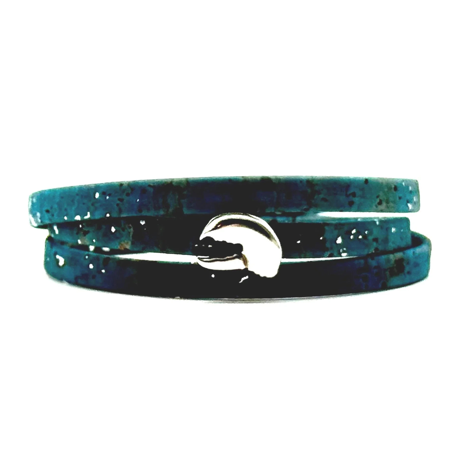 Triple+Wrap+Cork+Bracelet+lobster+claw+seafoam+1.jpg