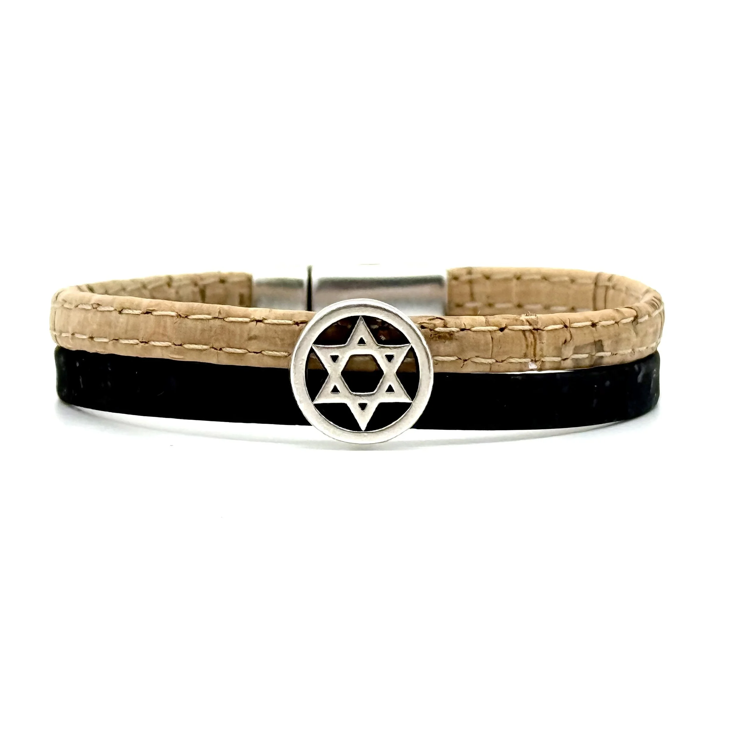 Classic star of david black cork.jpg