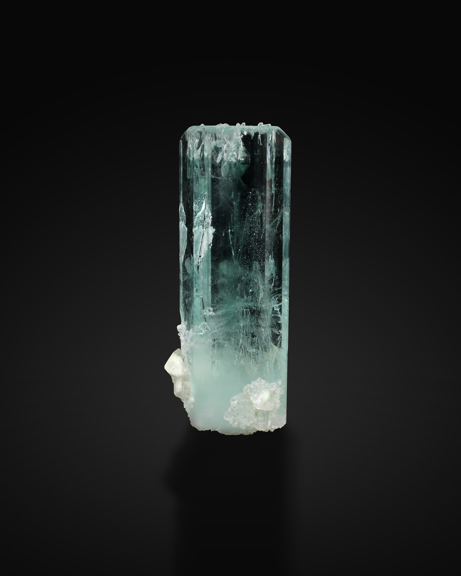 PHENAKITE ON AQUAMARINE - Gilgit, Pakistan -Dexter Morrison specimen 