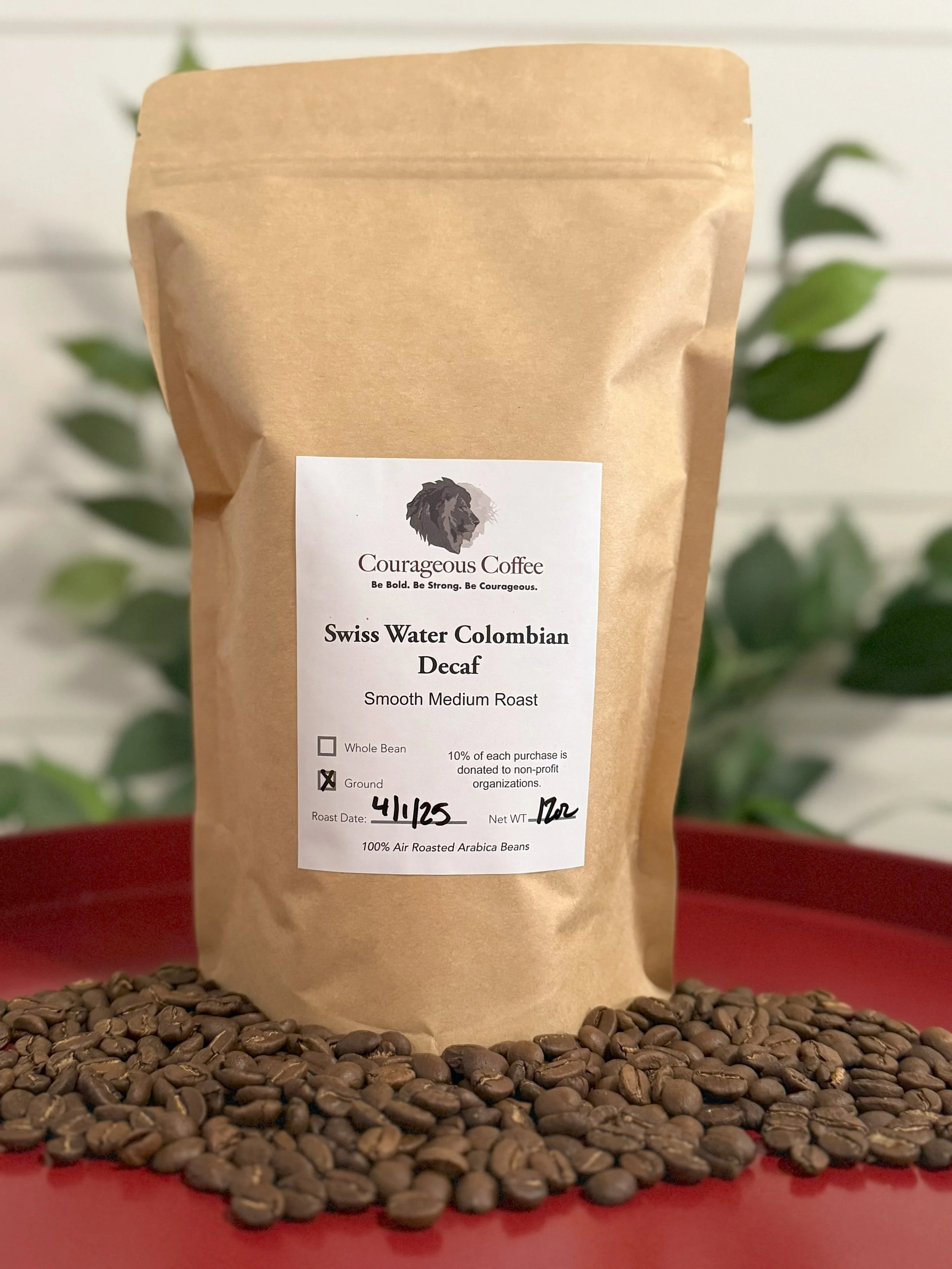 Organic Colombian Decaf (12oz bag)
