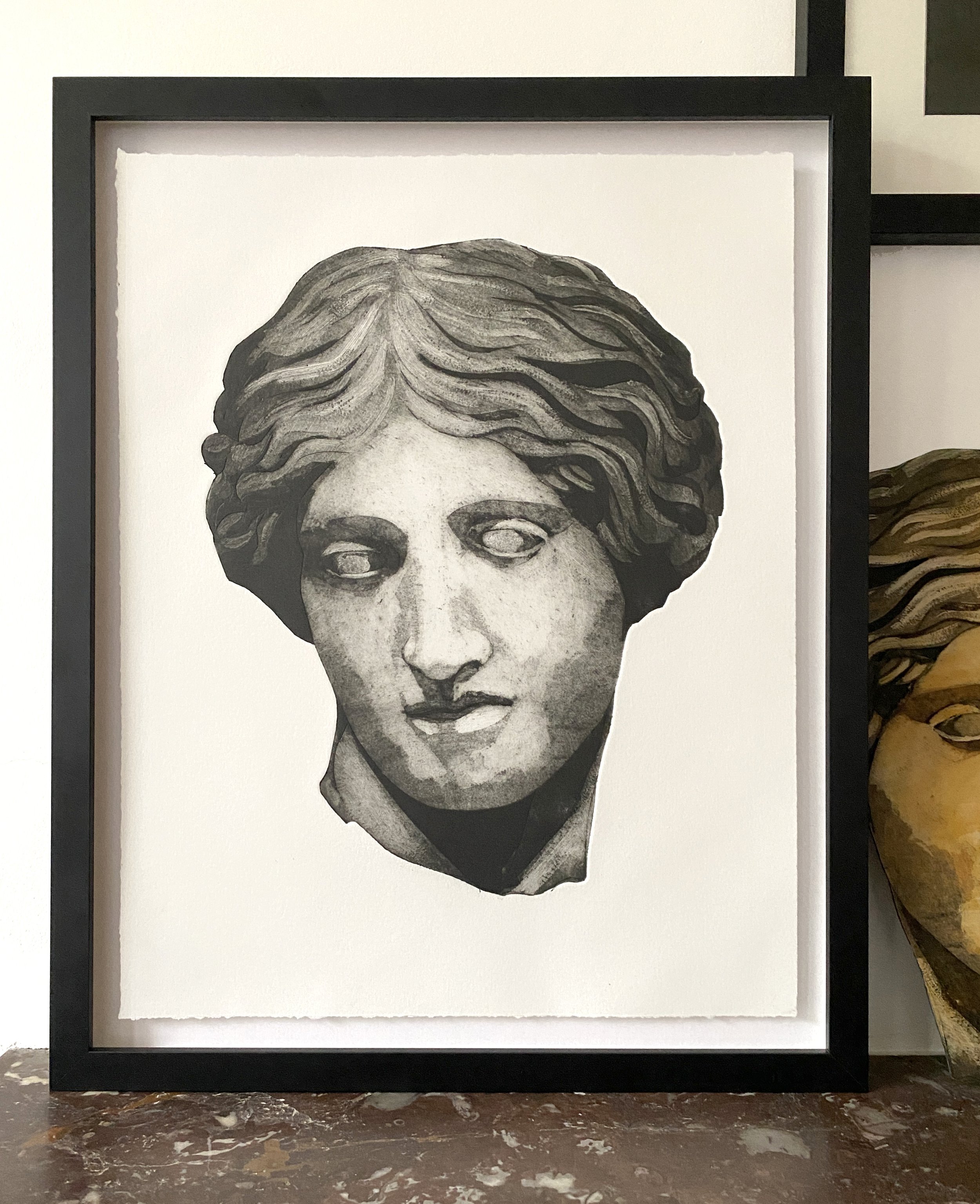 head of an amazon FRAMED.jpg
