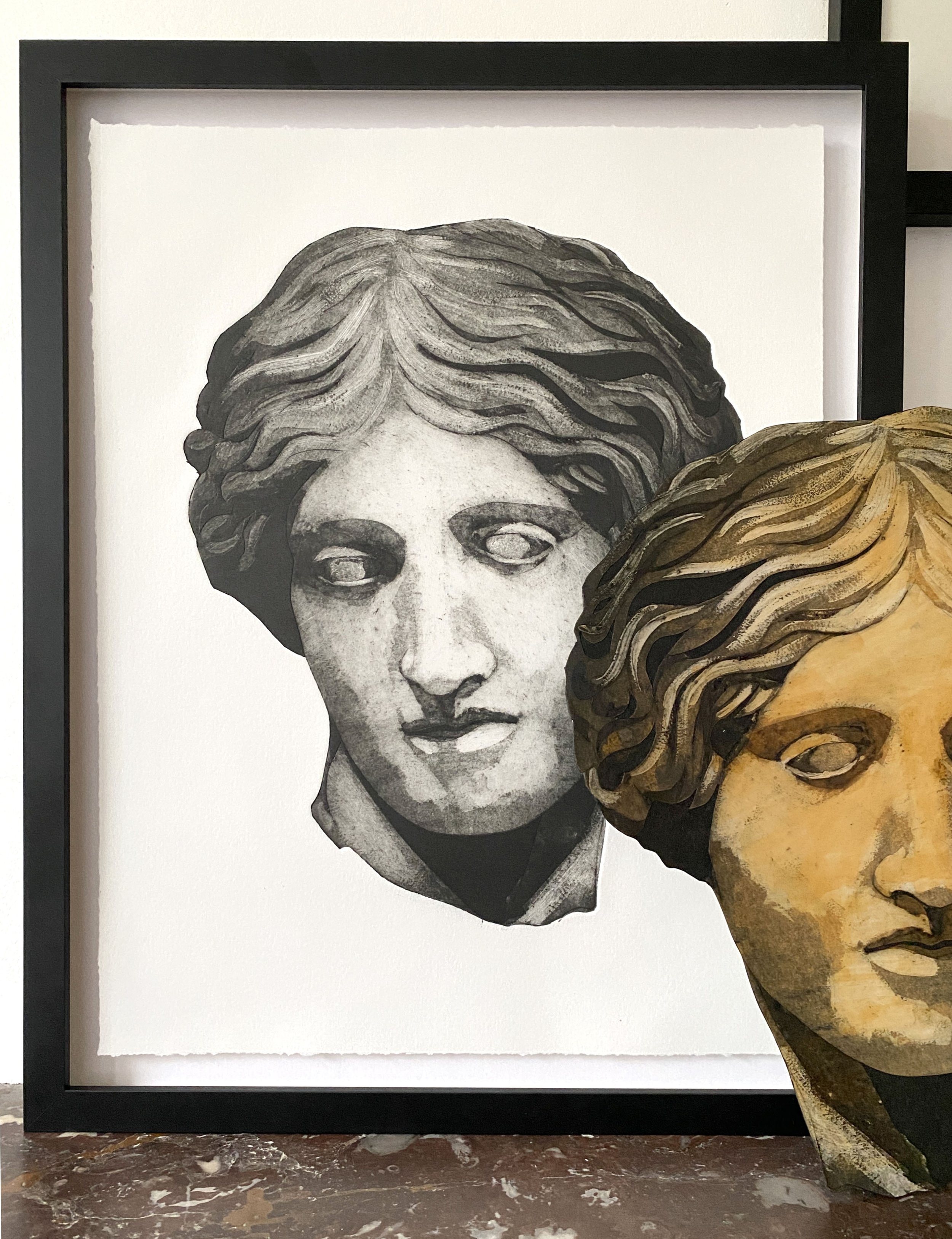 head of an amazon FRAMED PROPS SMALL.jpg