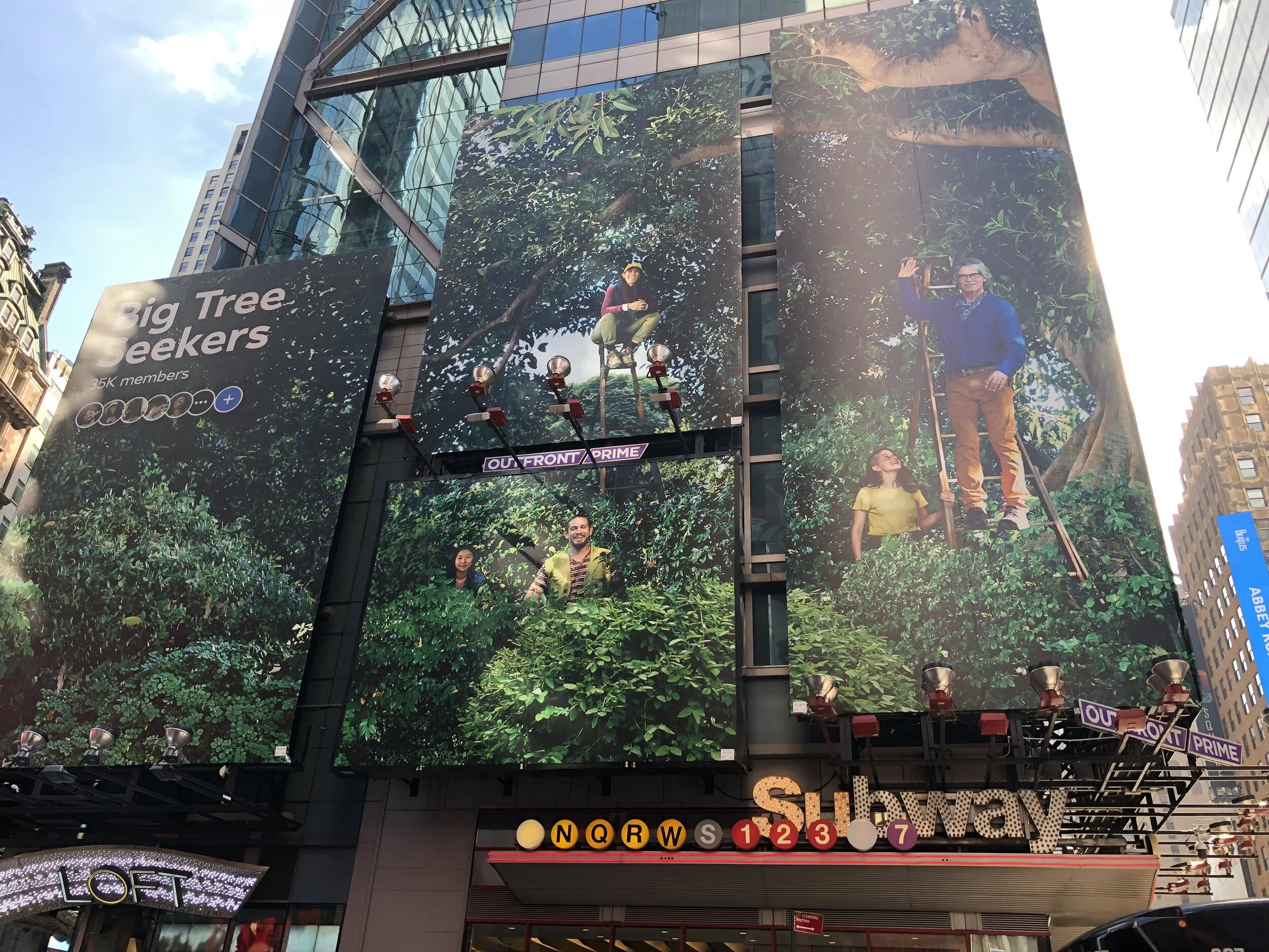 Times Square- National Facebook Campaign