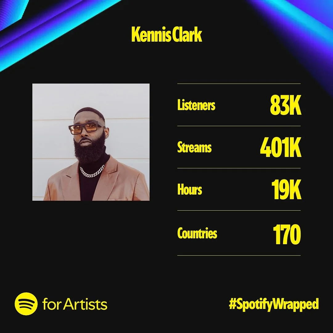 Mind blown! Seeing my @spotify wrapped this year has me feeling super blessed! 

HUGE THANK YOU to everyone who streamed, shared, and connected with the tunes this year! Especially my AWOLERS!! 🏆🙌🏾🚀 

Staytuned for more! 2025 

#SpotifyWrapped #K