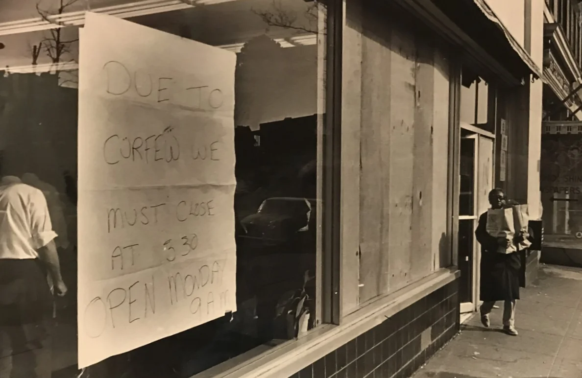 7 april 1968 & grocery shopping amidst curfew 