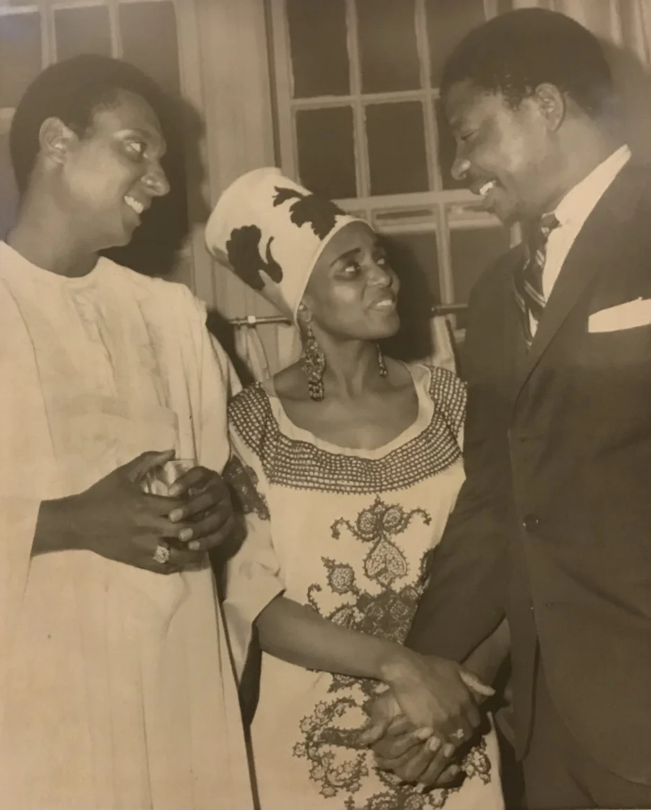 8 may 1968 & stokely carmichael & miriam makeba are newlyweds