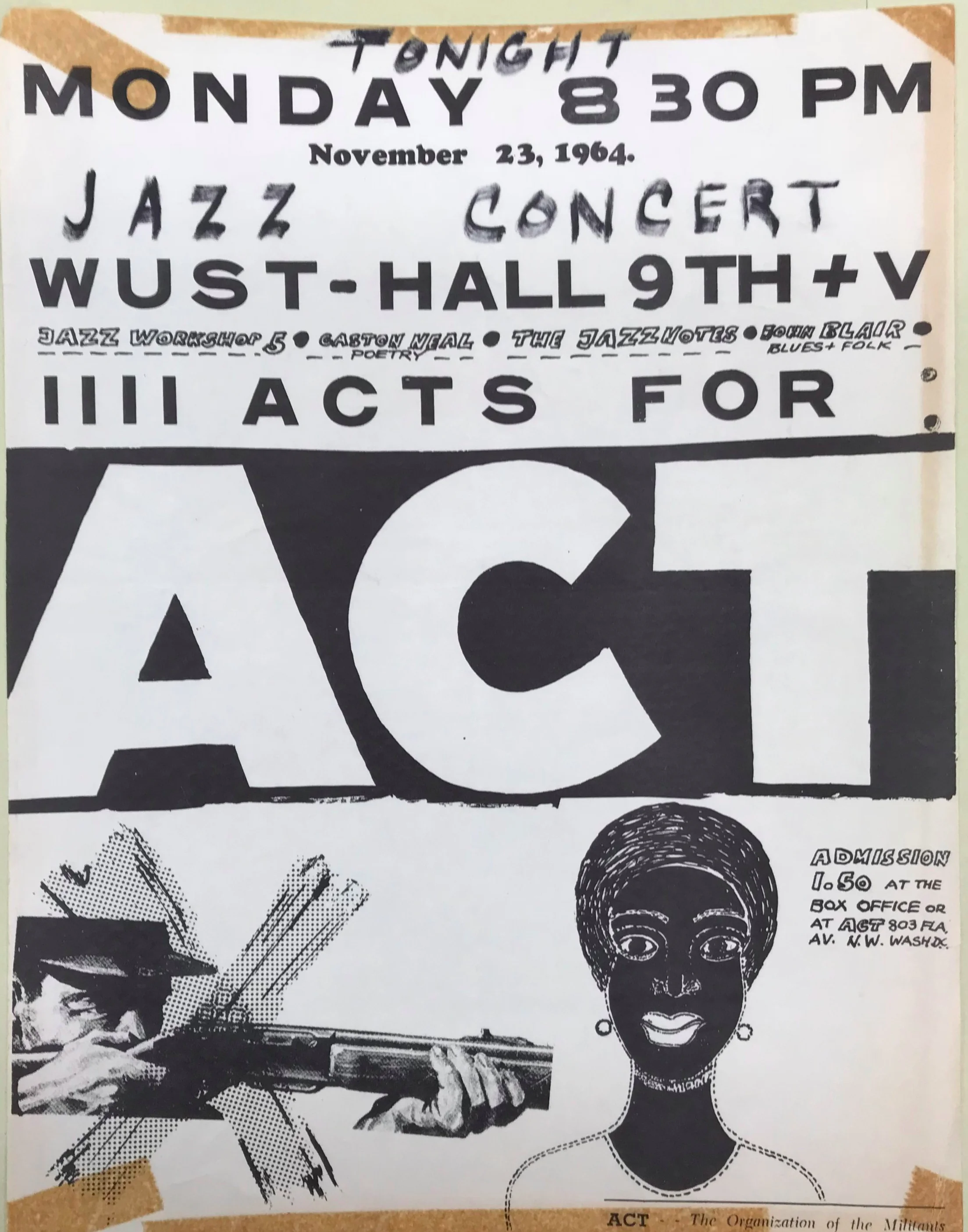 23 november 1968 & fourth anniversary concert for act @wust music hall