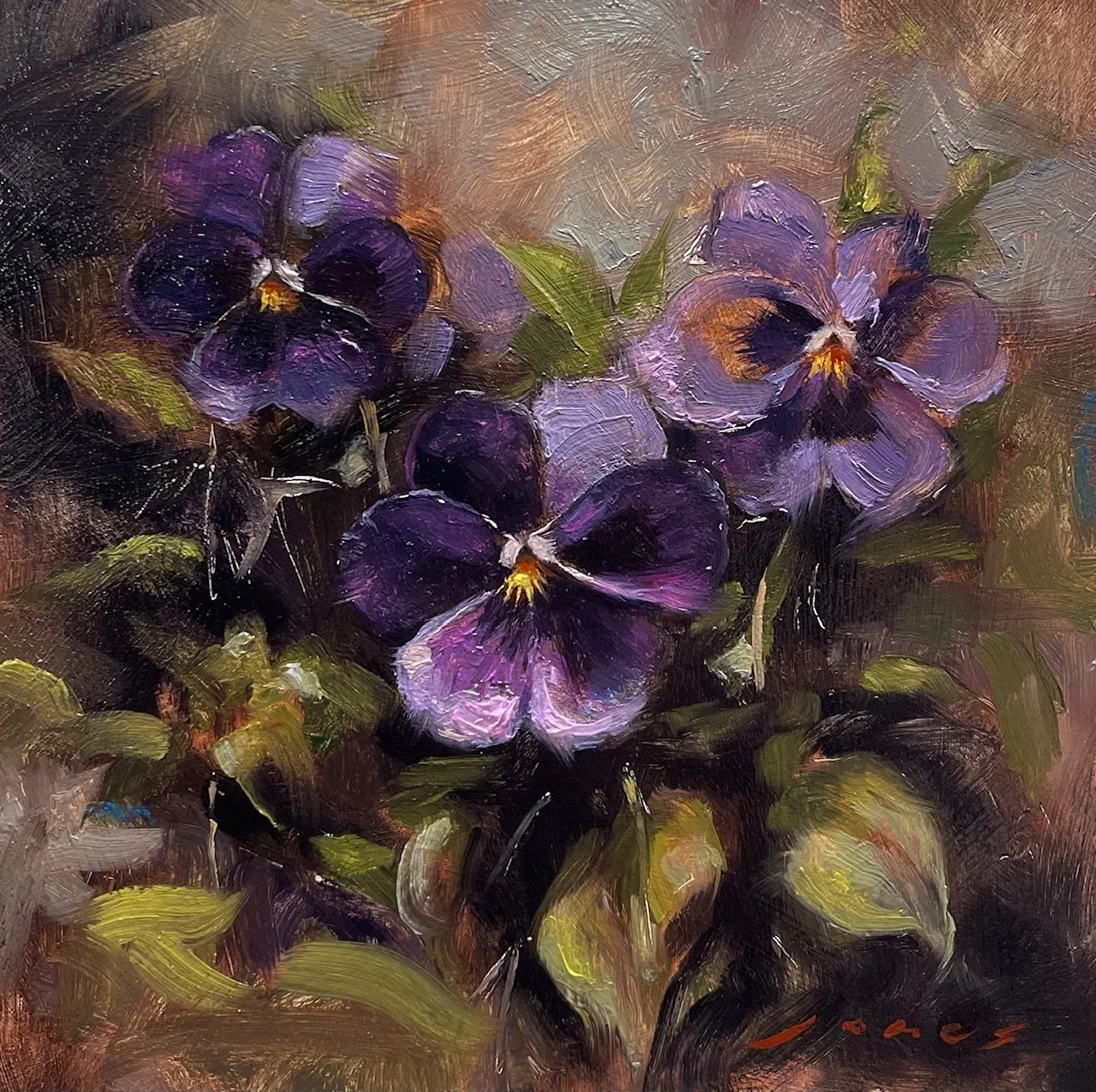 Violets - Original