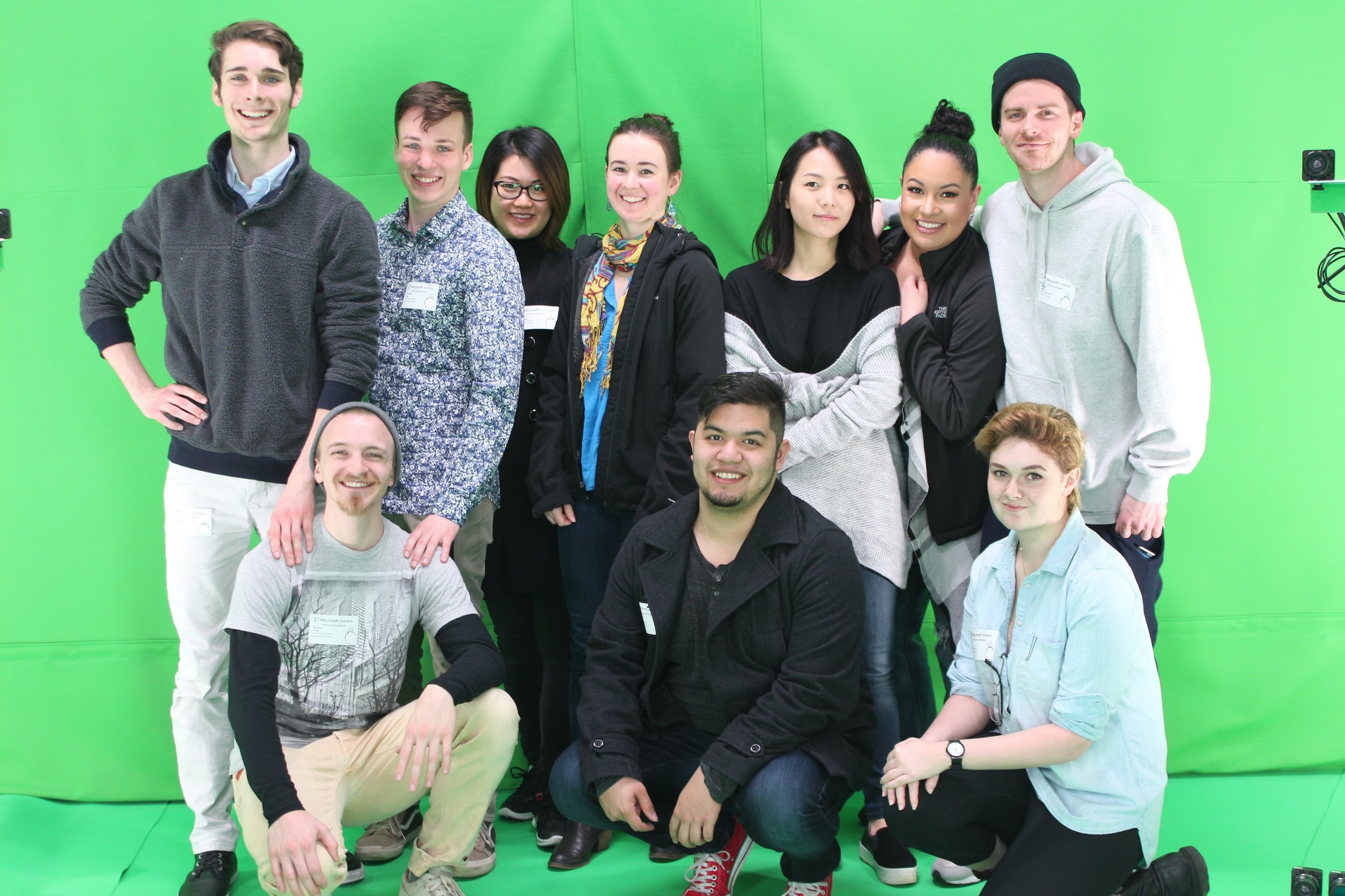 Cornish students from several disciplines including theater, dance, interiors, and design participated in the Microsoft HoloLens project.