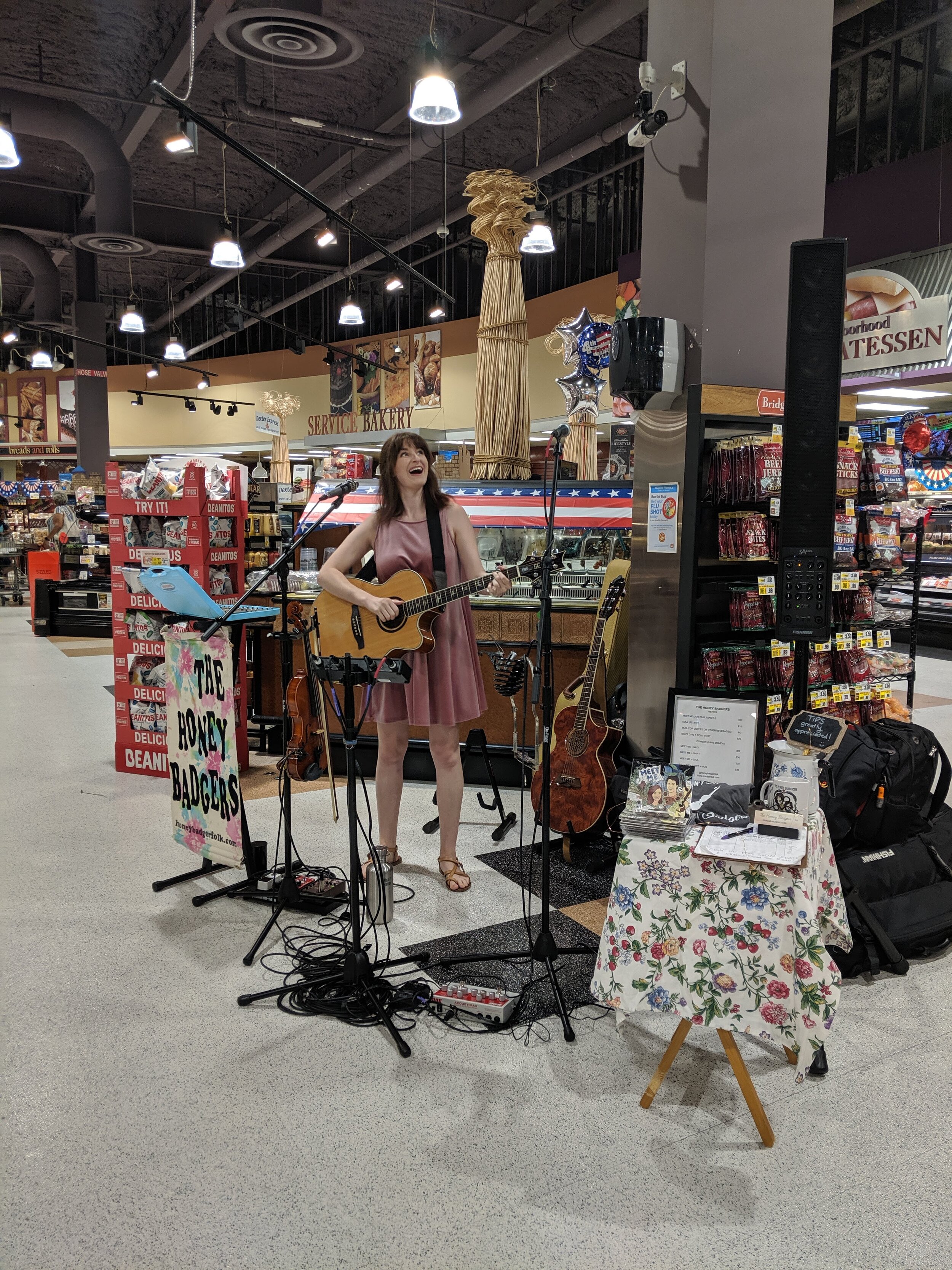  There’s a place for music everywhere - even in a Shoprite 