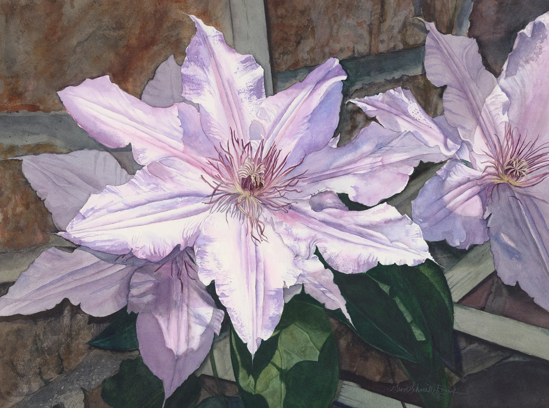 "Clematis" SOLD