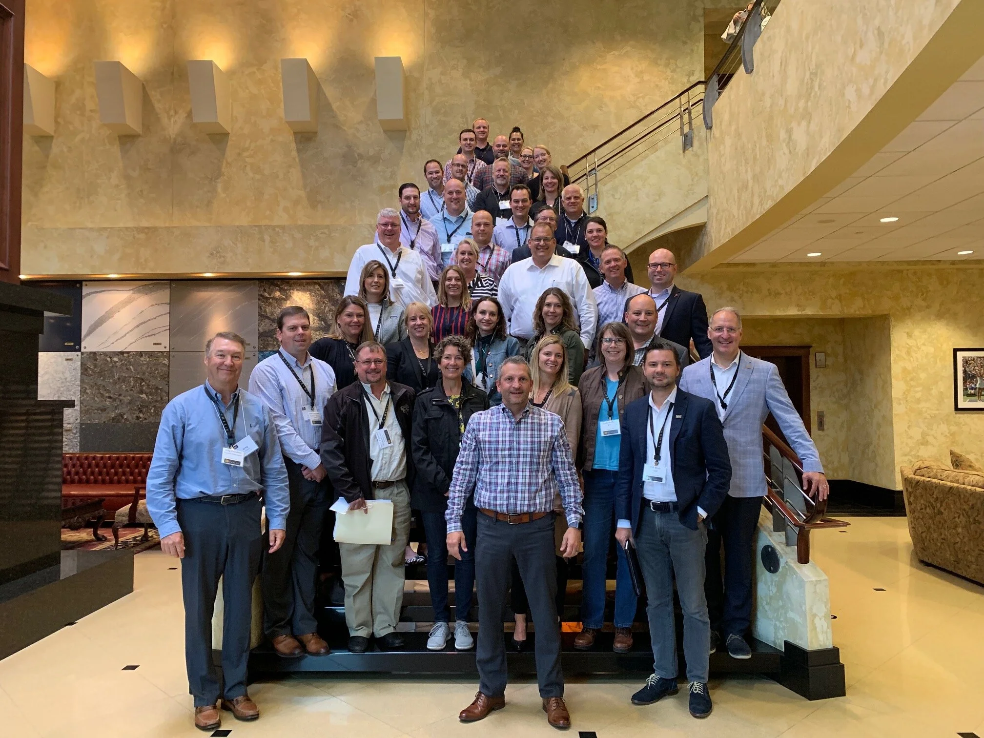 The Leadership MN 2019 crew at Cambria