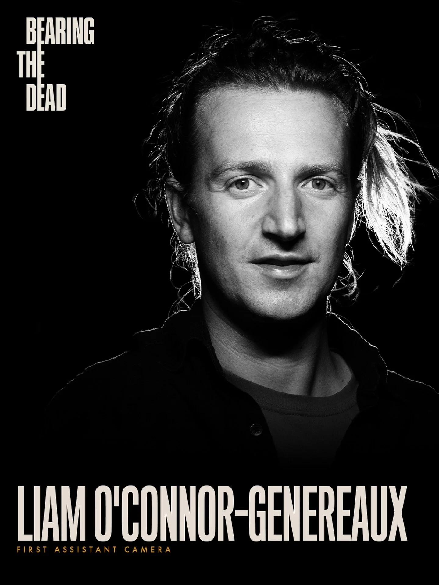 Plenty of things in this movie will be hard to look at.

Thanks to @liamocg none of them will be hard to see.

Liam O&rsquo;Connor-Genereaux // First Assistant Camera