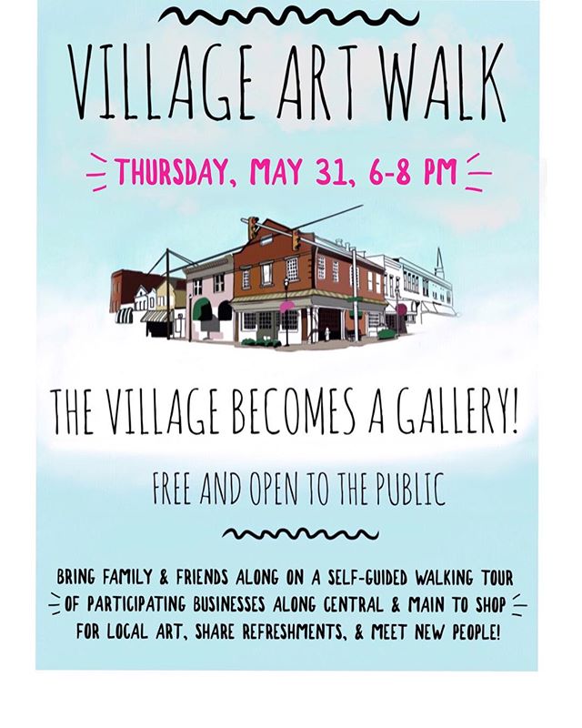Art Walk is tonight!!!! #betterbville#bvilleartwalk