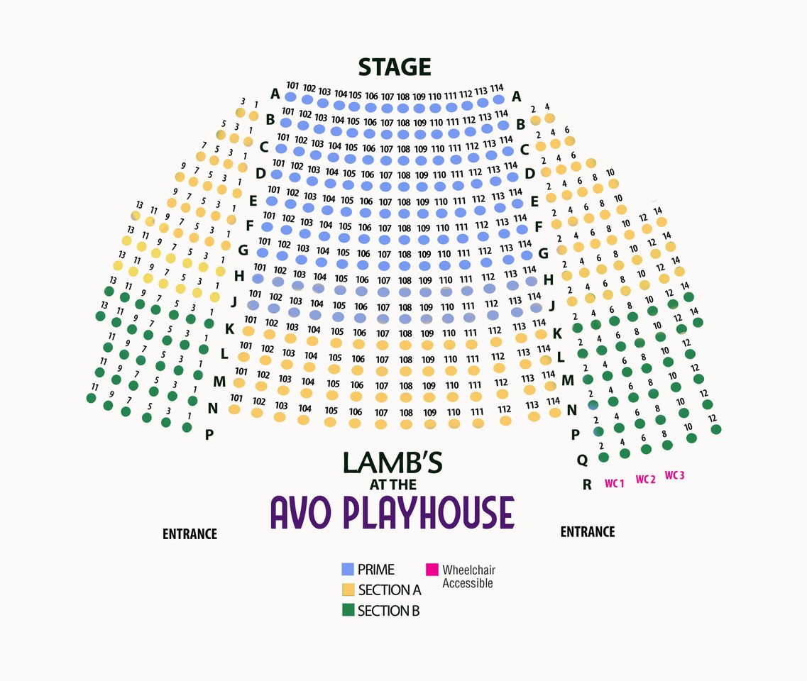 Coronado Theater Seating Chart