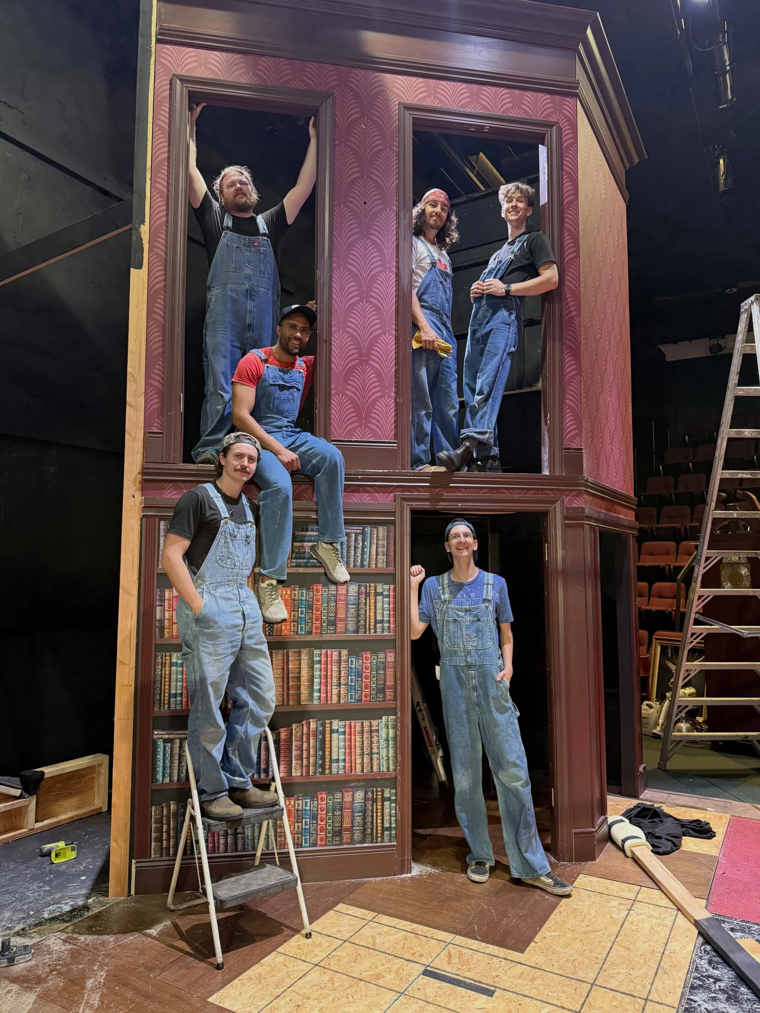 🎶 It takes a team to create AMERICAN RHYTHM! 💪🎭 From the crew striking &ldquo;The Play That Goes Wrong&rdquo;, to building an entirely new set, to hours of rehearsals - American Rhythm is coming together before our eyes.

Phase 1: Nate Peirson, Jo