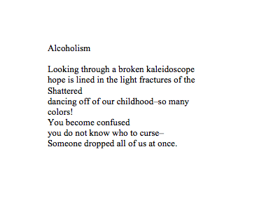 "Alcoholism"