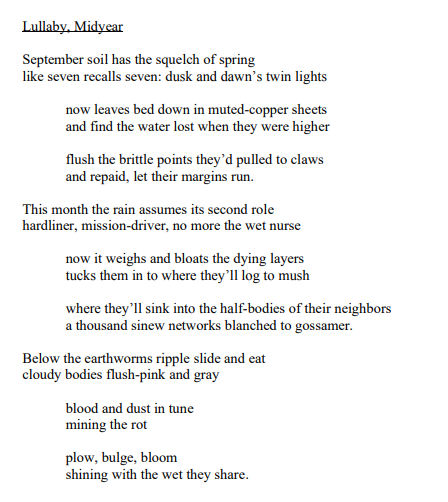 Lullaby, Midyear