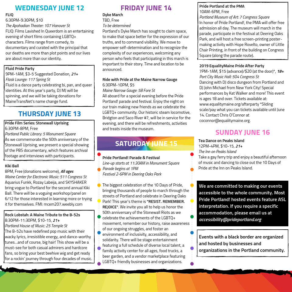 Pride Guide 2019 Pride Portland