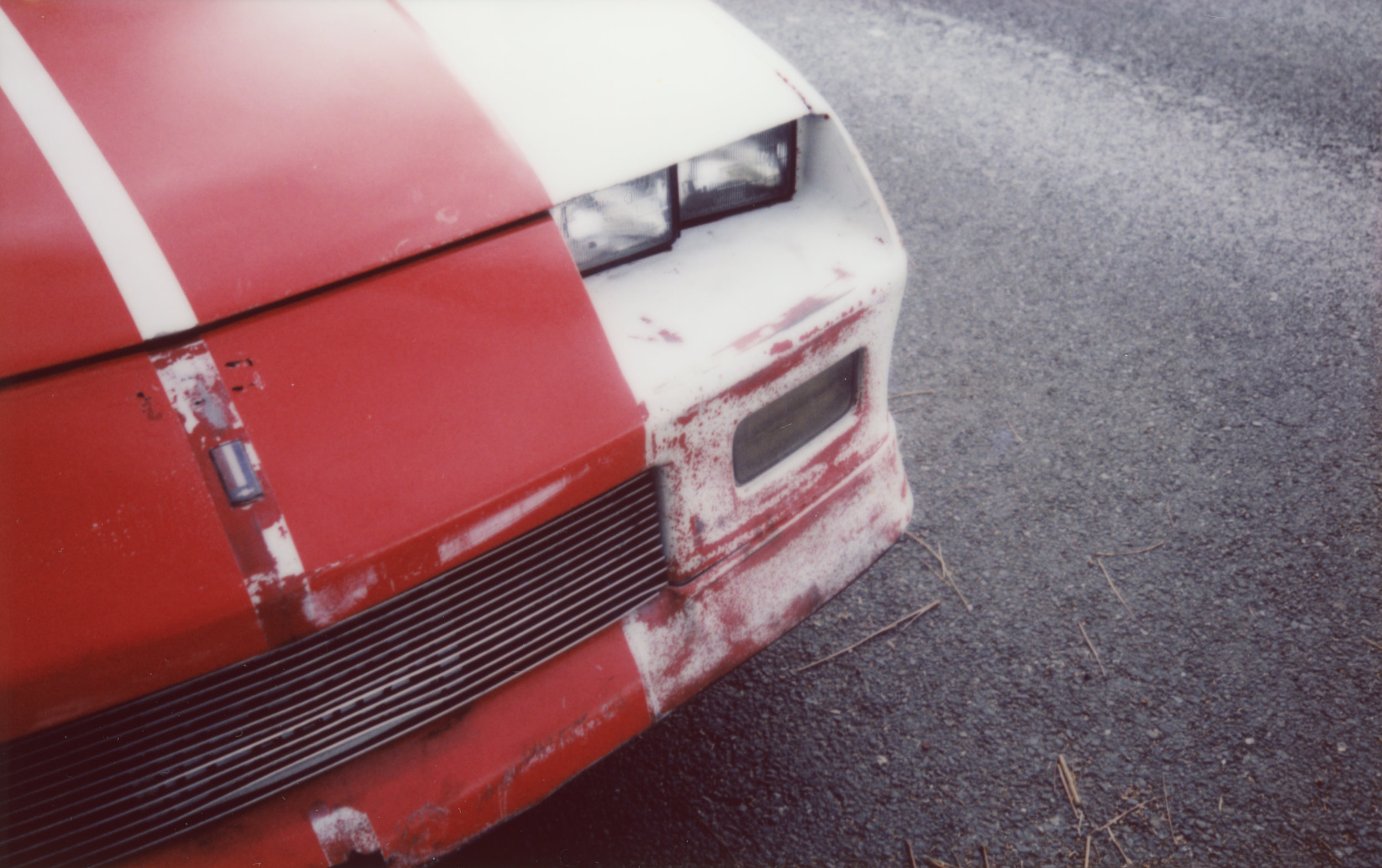  Candy Cane. Instant Film. San Jose, CA 