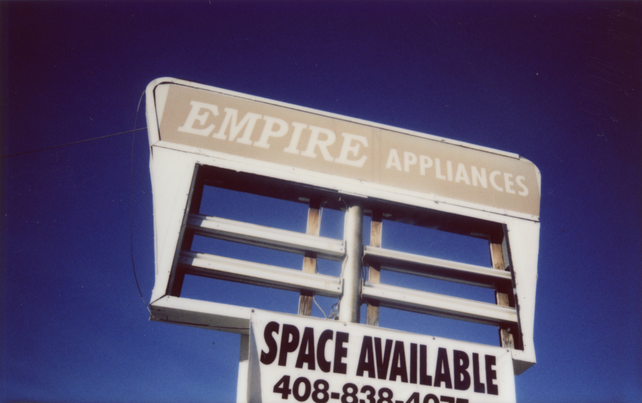  Fallen Empires. Instant Film. San Jose, CA 