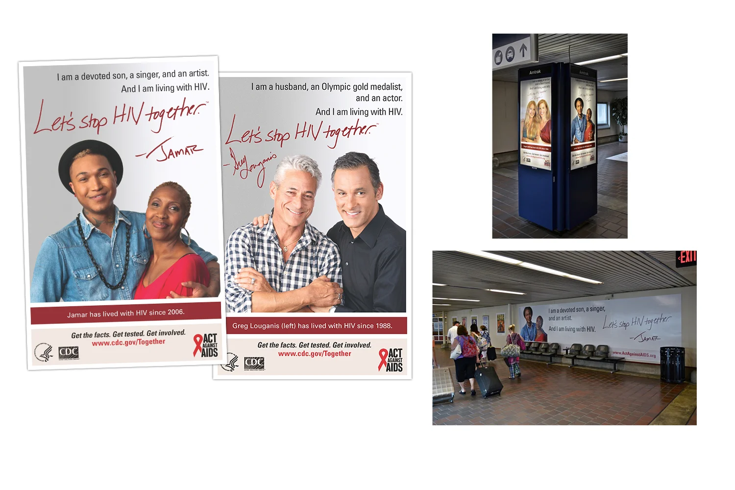  The fight against HIV has come a long way. This CDC campaign sent us around the country to capture the stories of brave individuals living with the disease and the people who support them. The fight's not over, but together they're definitely winnin