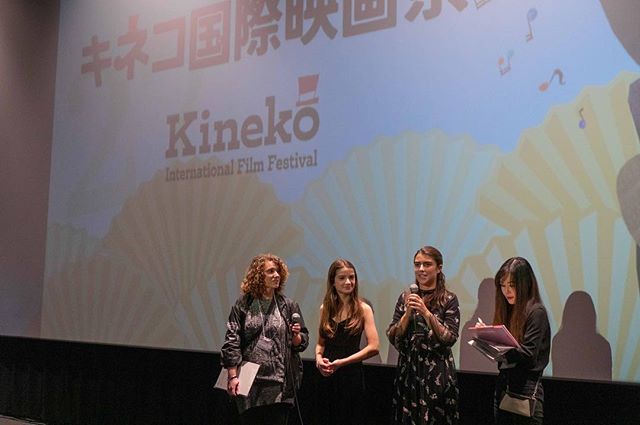 Q&amp;A @aliceandlewisfilm at @kineko_filmfes 
Special thanks to our interpreters. 📷 PC: @reece_photo .
.
.
.
.
#femalefilmmaker #femaledirector #femalewriter #shortfilm #internationalscreening #japan #filmfestival #aliceinwonderland
