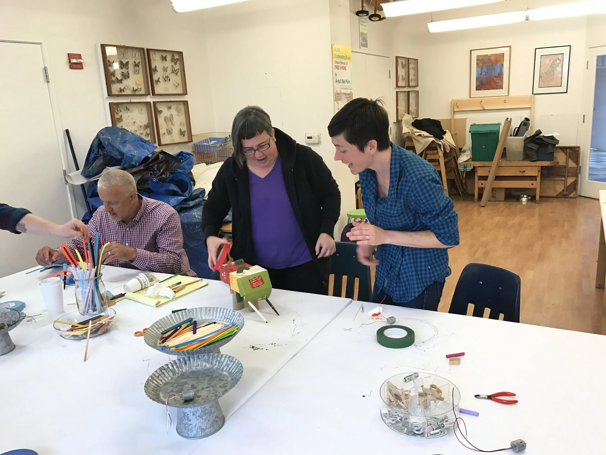 Art Machines at Junior Center