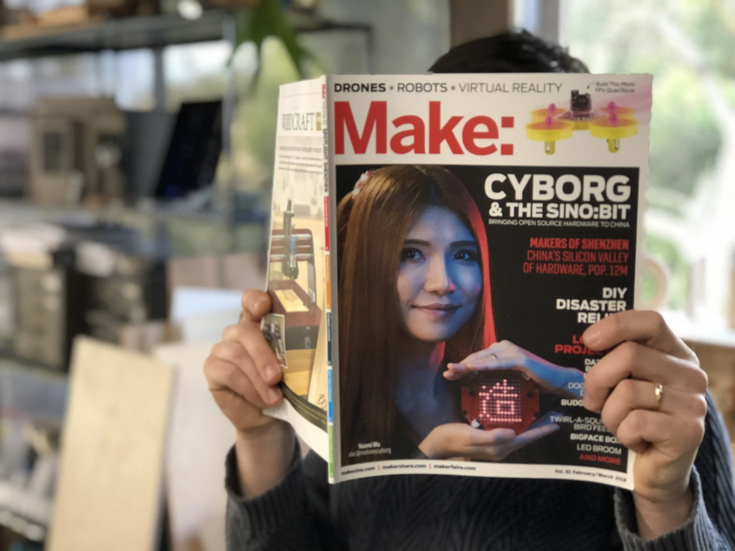 Rainbow Lightbox in MAKE: Vol. 61