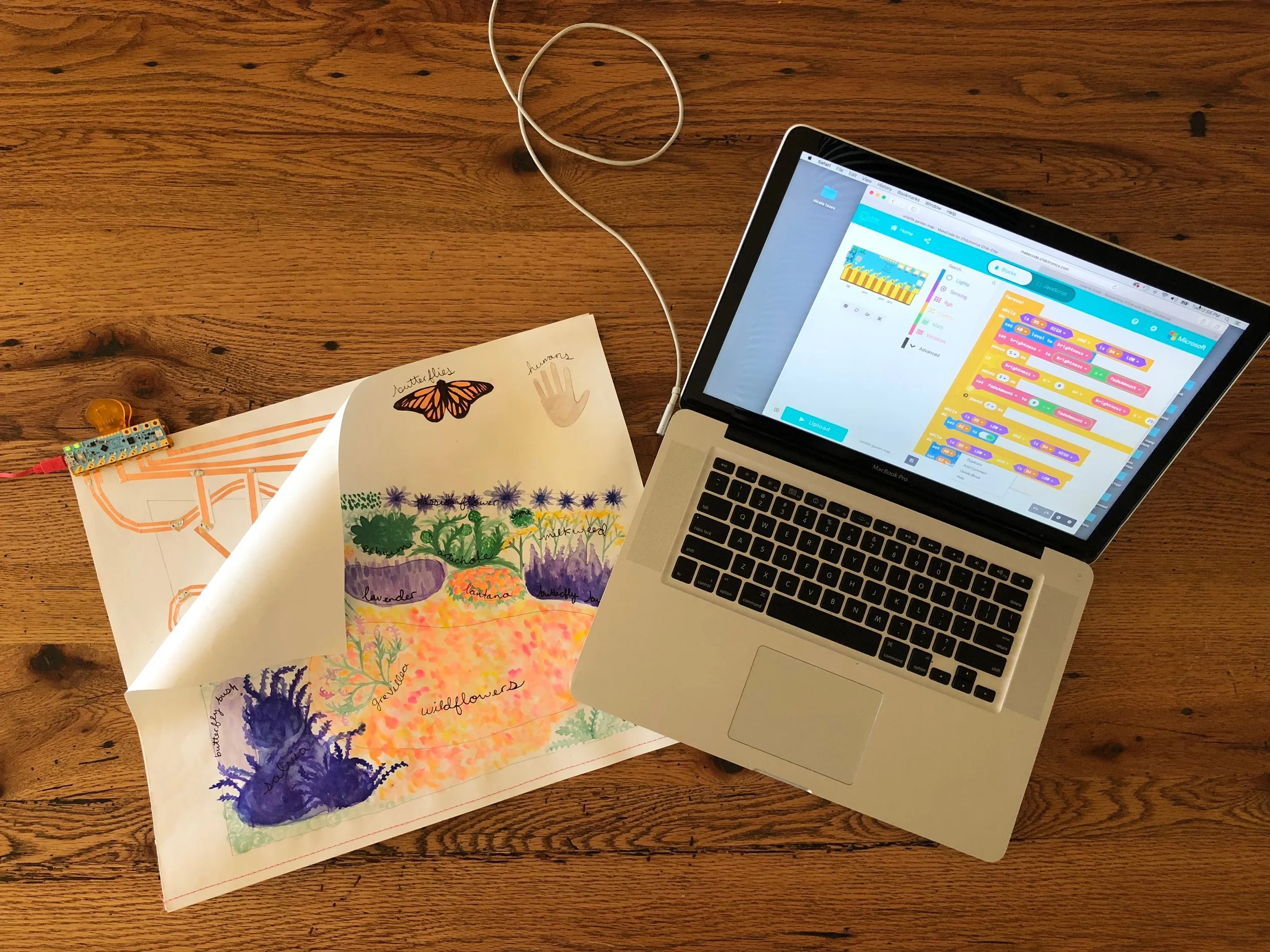 Mapping with Paper Circuits 