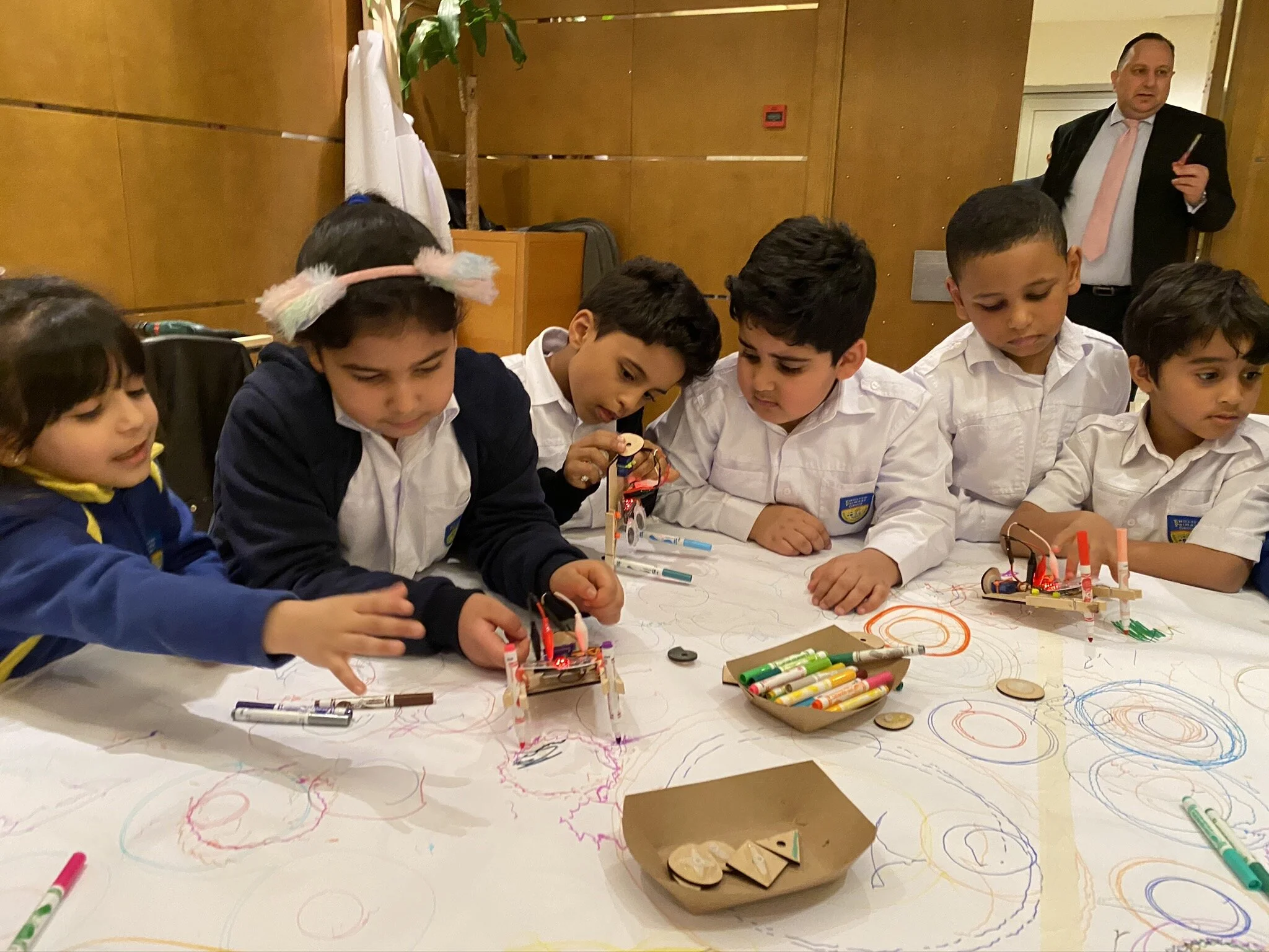 Kuwait Robotics and AI Festival Tinkering