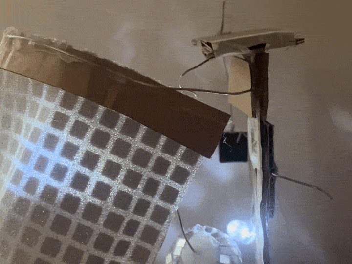 #LightUpPopUpTober Cardboard Automata