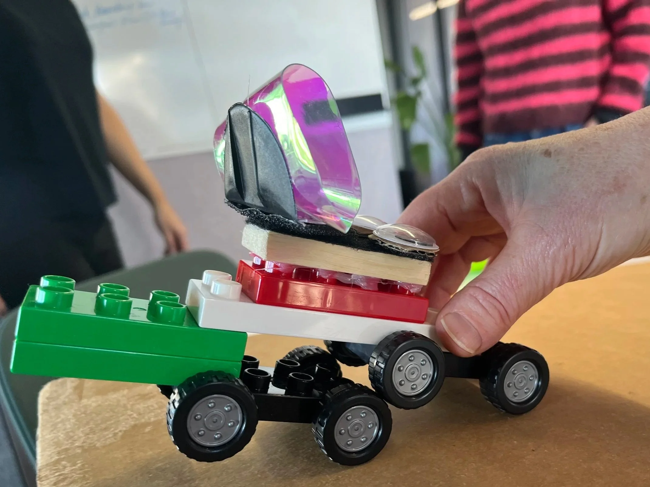 Two Material Explorations for Early Childhood Tinkering  