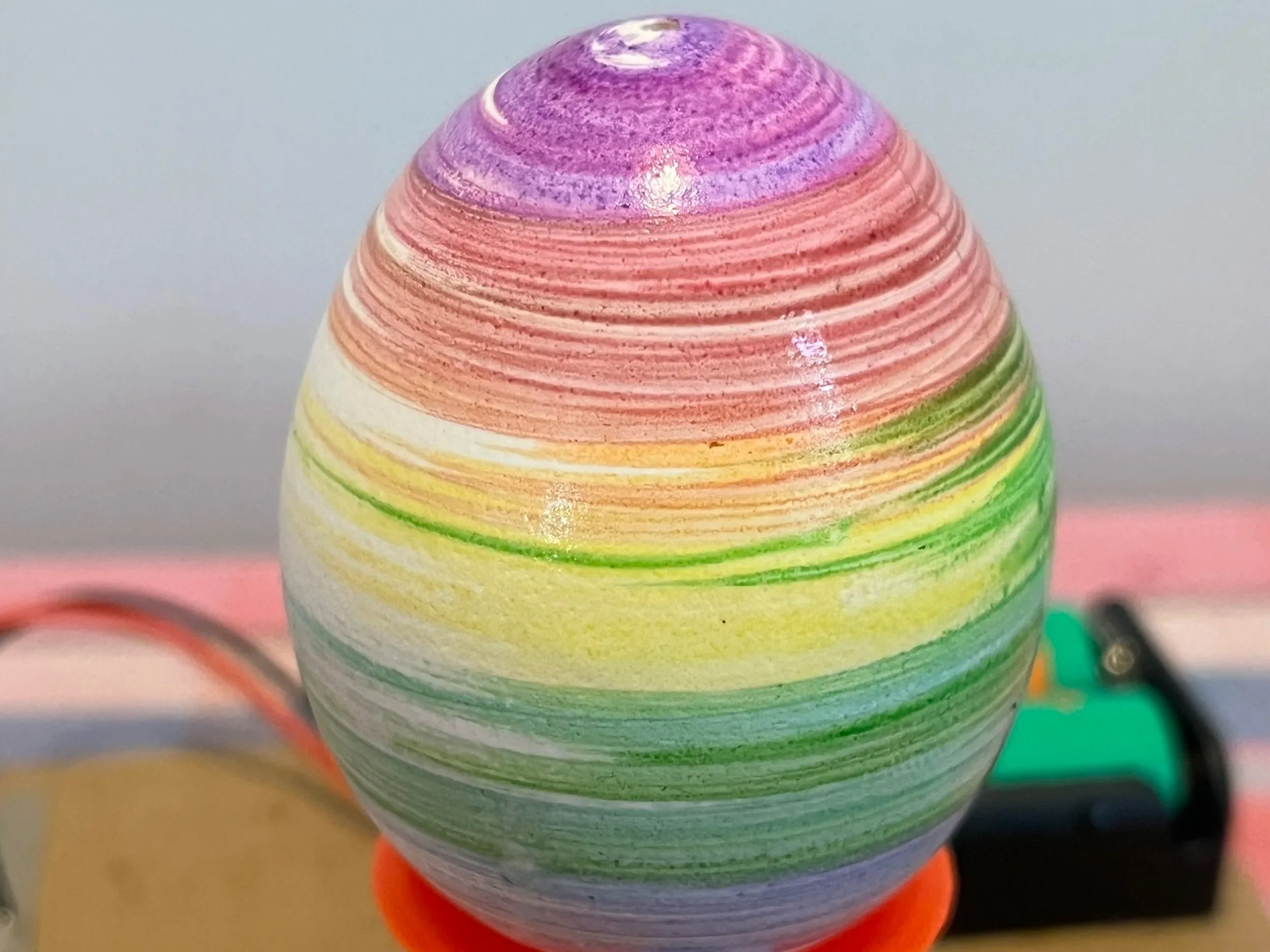 Playing with VoltPaperScissors' EggBot