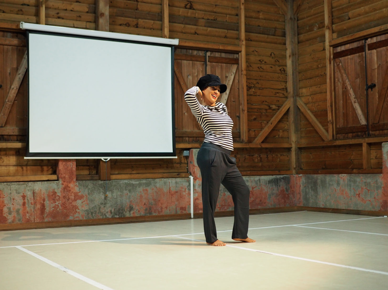  Figure 6. Oxana Chi dances Killjoy, La Maison rouge: Maison des arts, Martinique, 2019. Photo by Florence Baudin.  