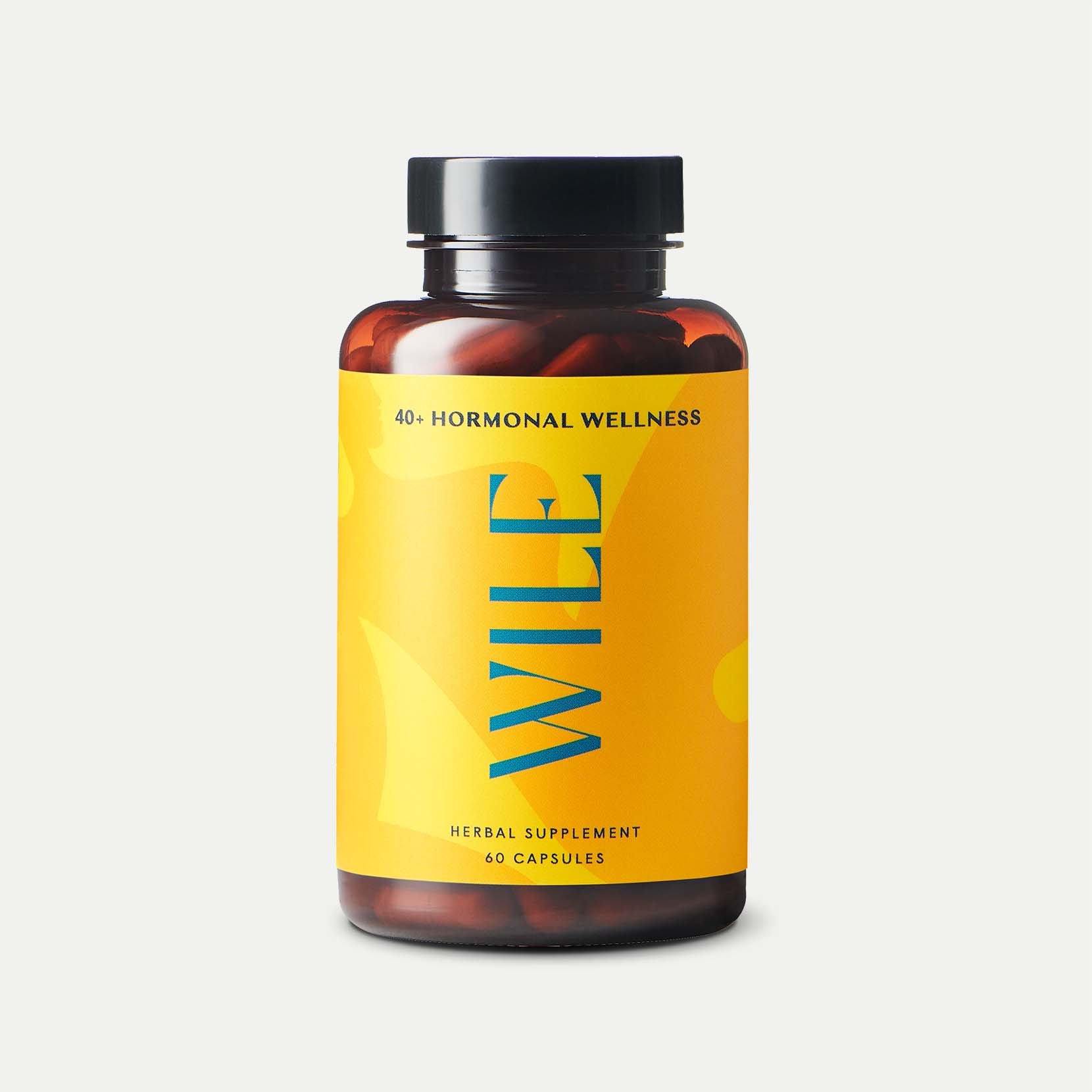 Wile 40+ Hormonal Wellness packaging