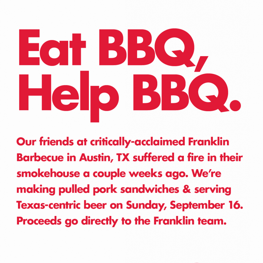Eat BBQ, Help BBQ