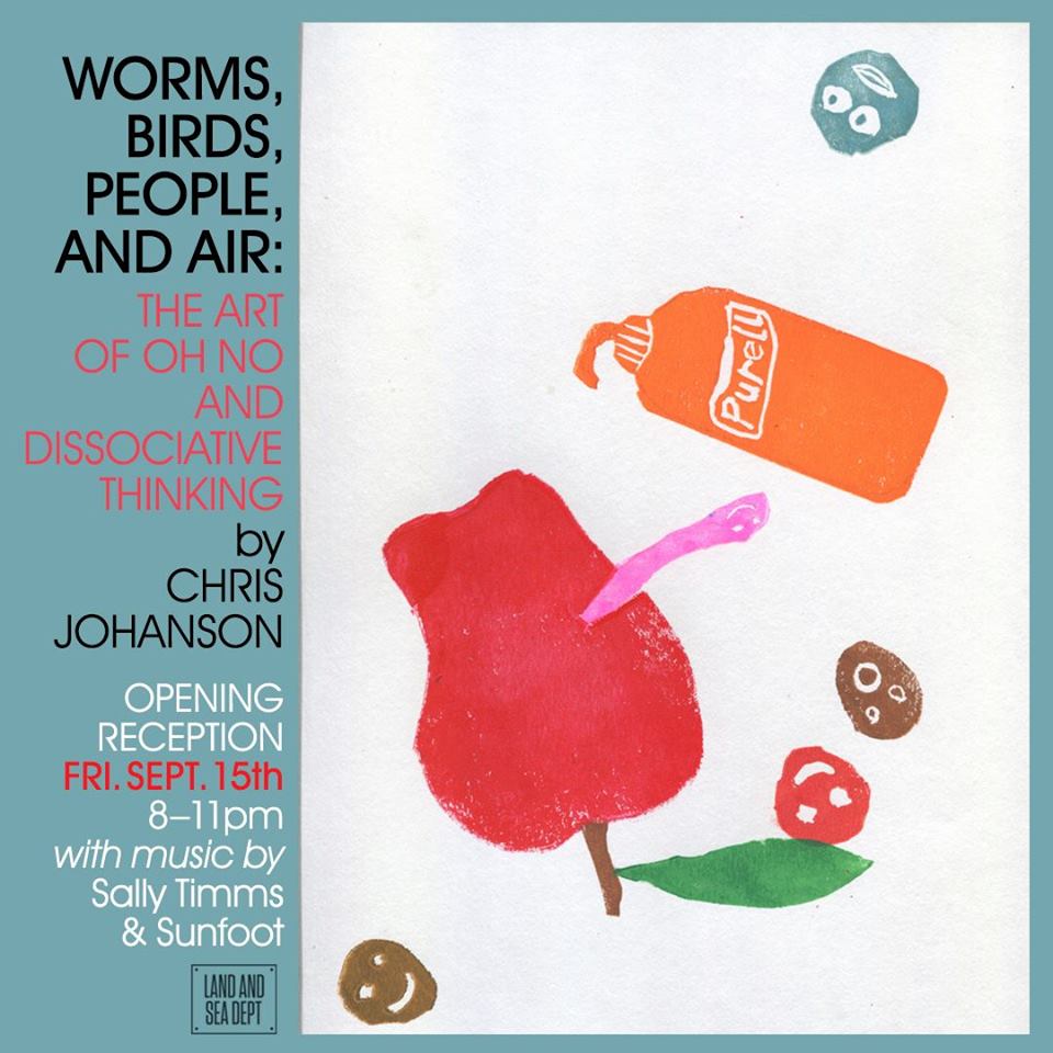 Chris Johanson Opening Reception at Soccor Club Club