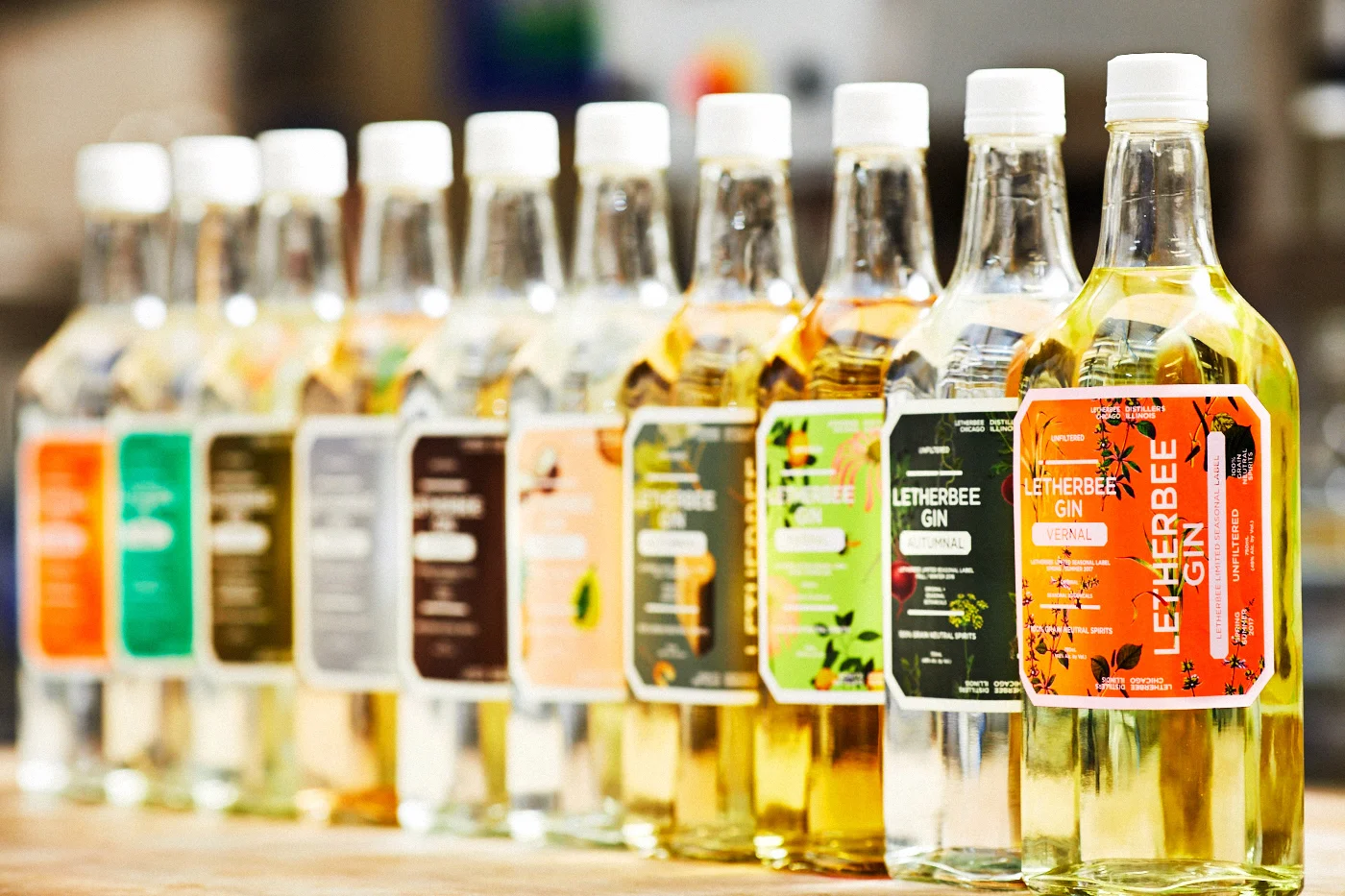 Letherbee Seasonal Labels, 2014-2018