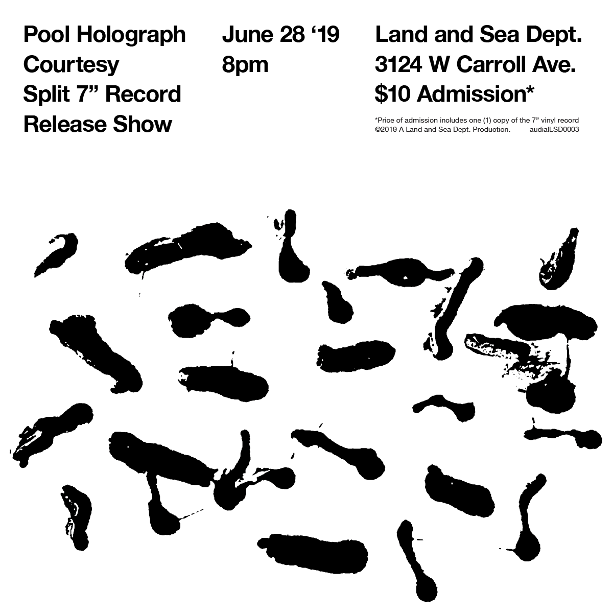 Pool Holograph / Courtesy Record Release Show