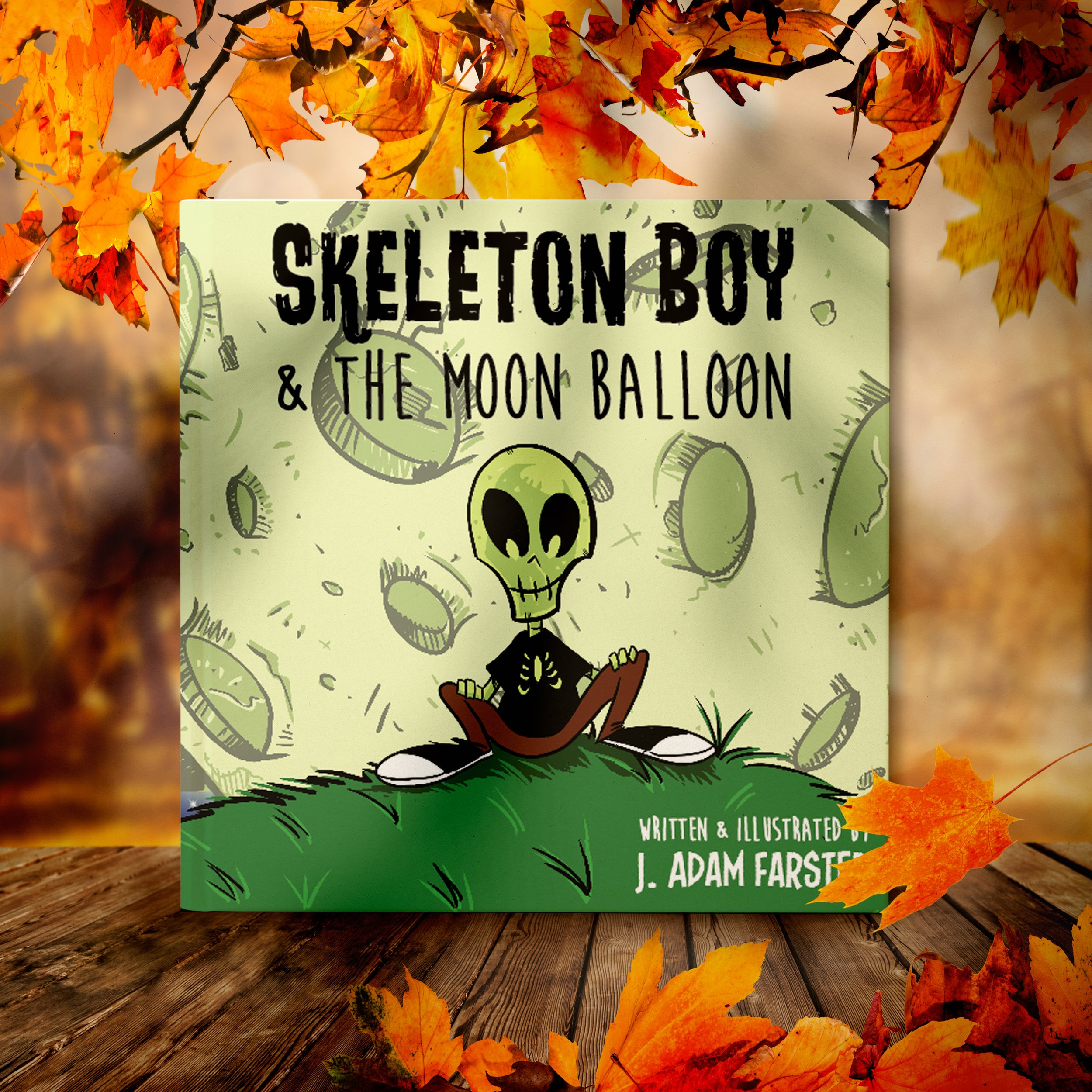 Skeleton Boy &amp; The Moon Balloon