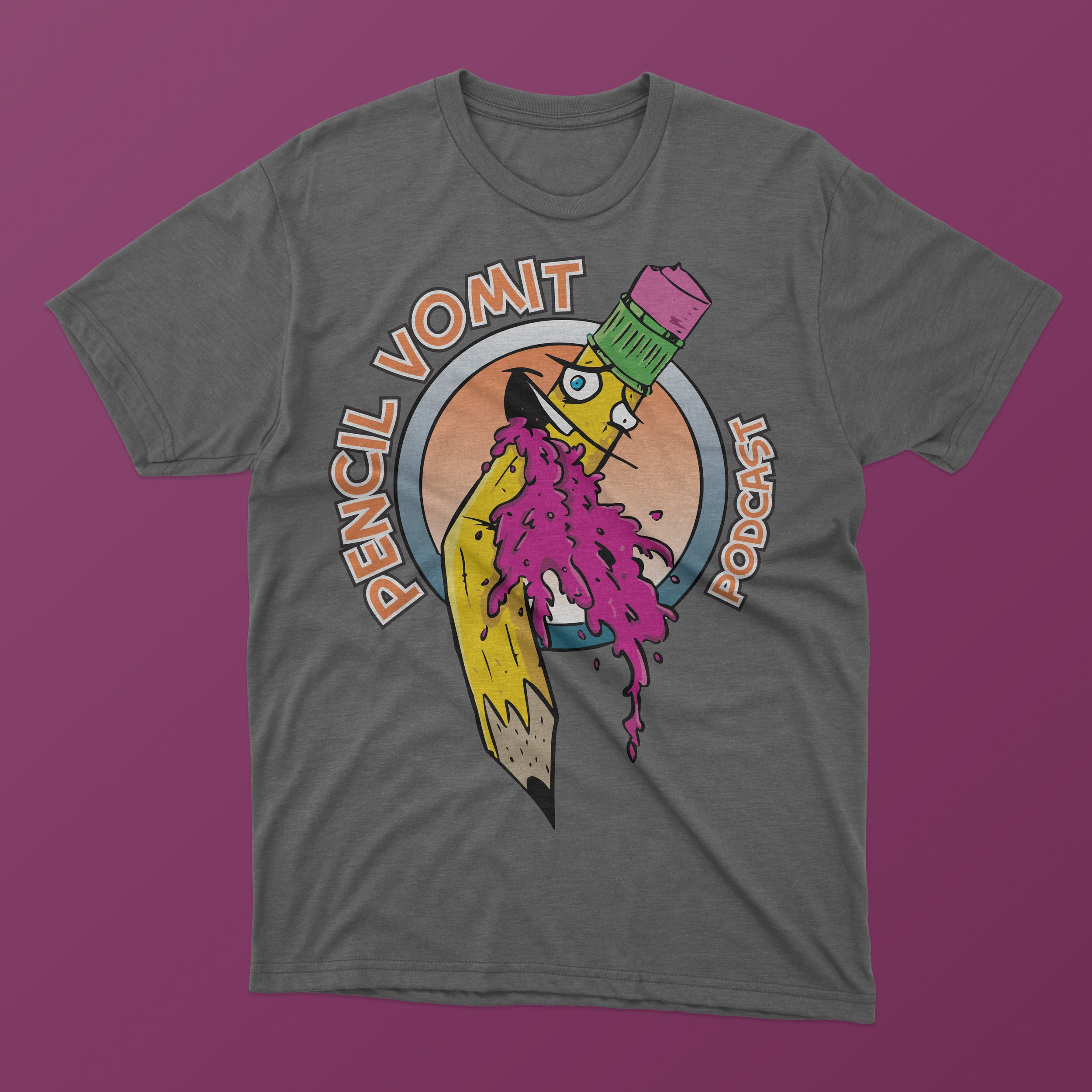  Shirt for the Pencil Vomit Podcast 