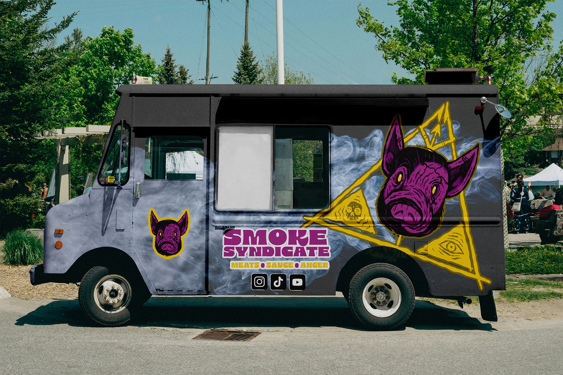 BBQ Food Truck  Concept -Study