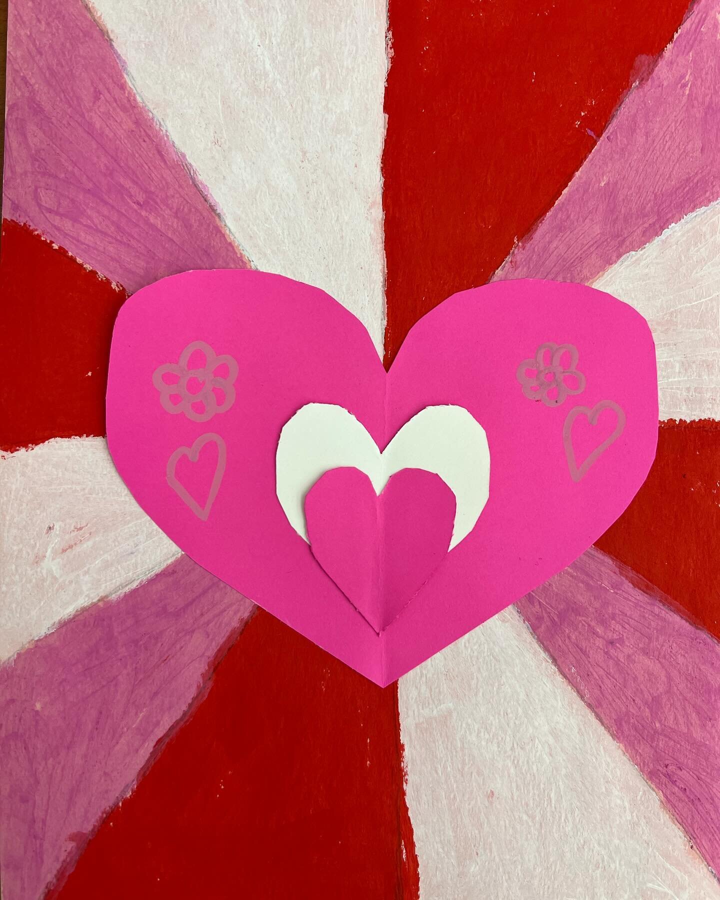 Happy Galentine&rsquo;s Day!  Happy Valentine&rsquo;s Day!  I cannot get enough of showing off the amazing work on my first week with students at Naylor Elementary!  We are so looking forward to creating more artwork together in the coming weeks duri