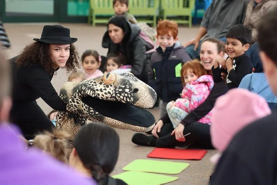 @thebatterynyc is up next for our shows this Sunday, July 27 at 10:30am &amp; 12:30pm! &ldquo;Marvelous Metamorphoses&rdquo; is a favorite at the park, so we bring this show back for an annual celebration every year in this amazing corner of NYC&hell