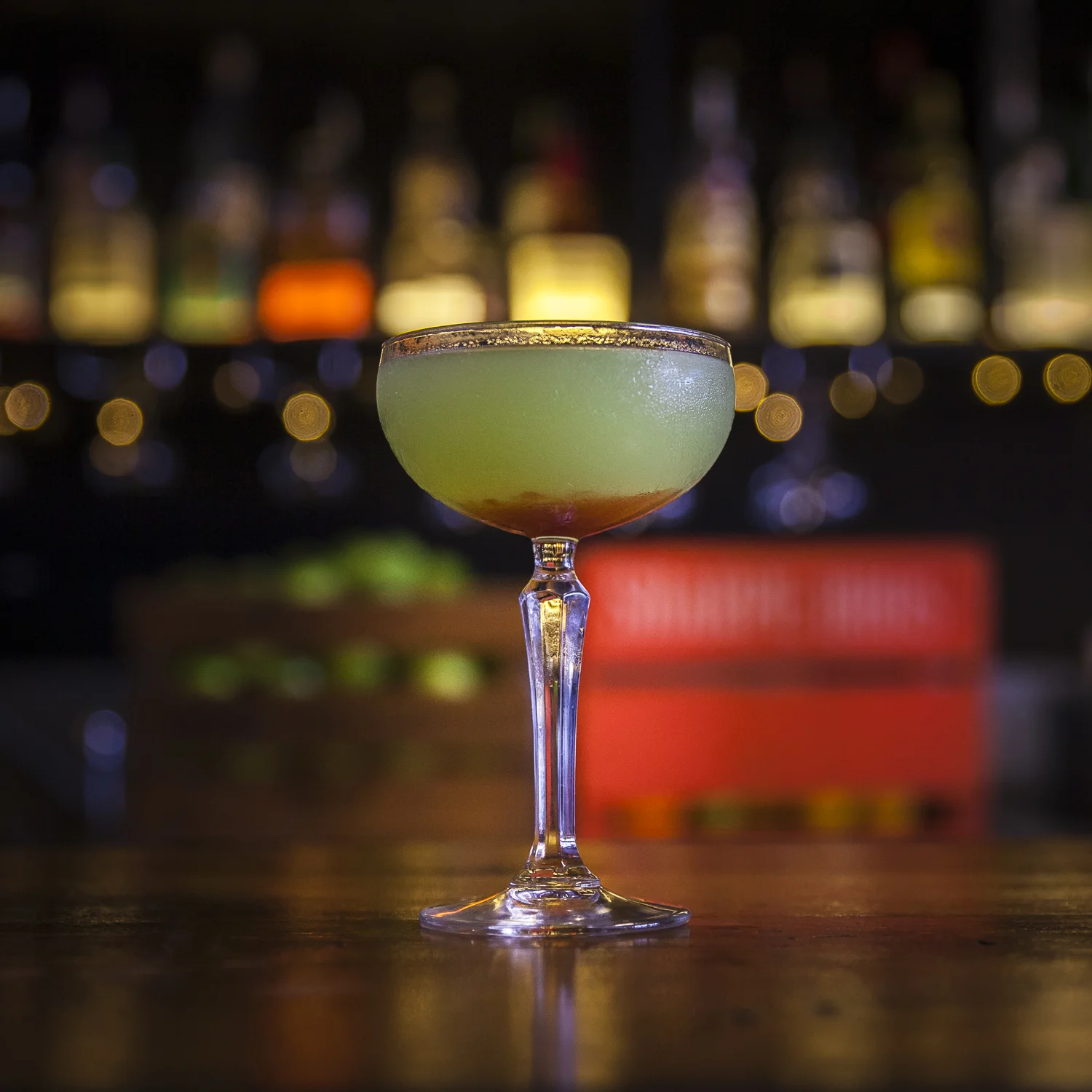The Midnight Special Newtown Signature Cocktails: Schools Out—Espolón Blanco, Aperol, St. Germain, agave, fresh lemon and a dash of riesling and quince bitters.