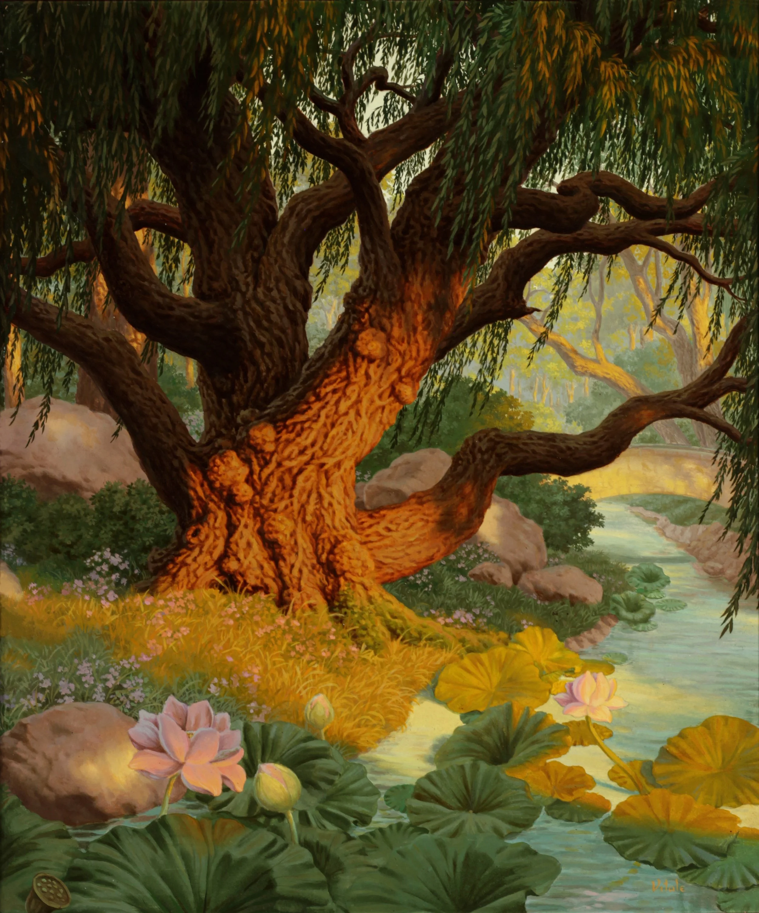  One of four cards done for Apple Orchard Press. 