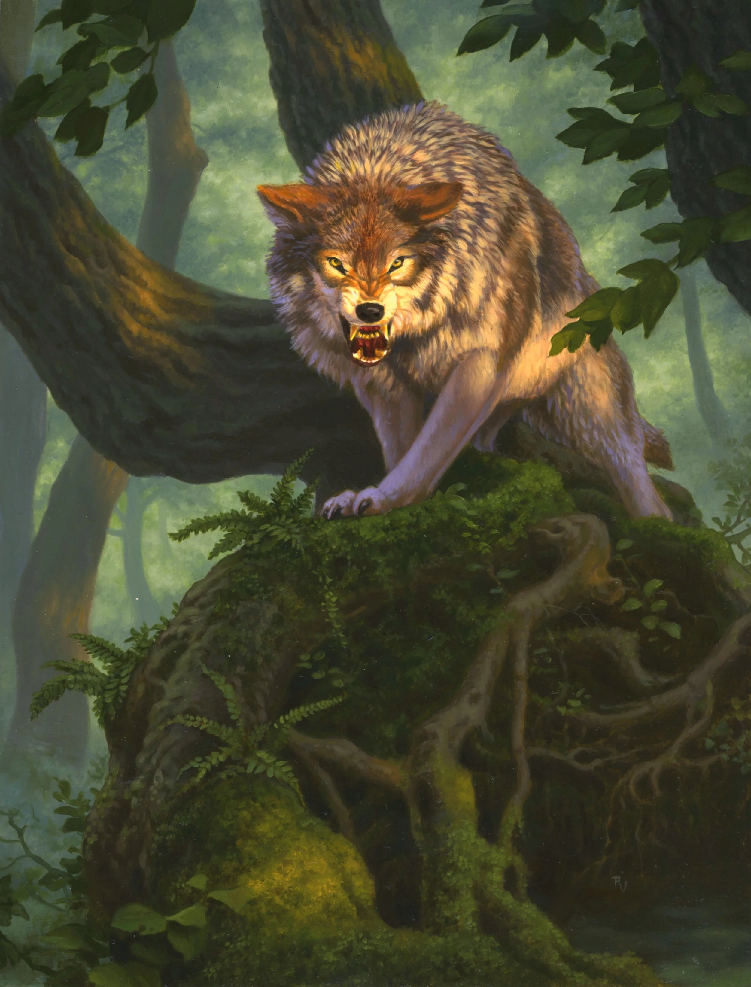 Wolf Token © Wizards of the Coast