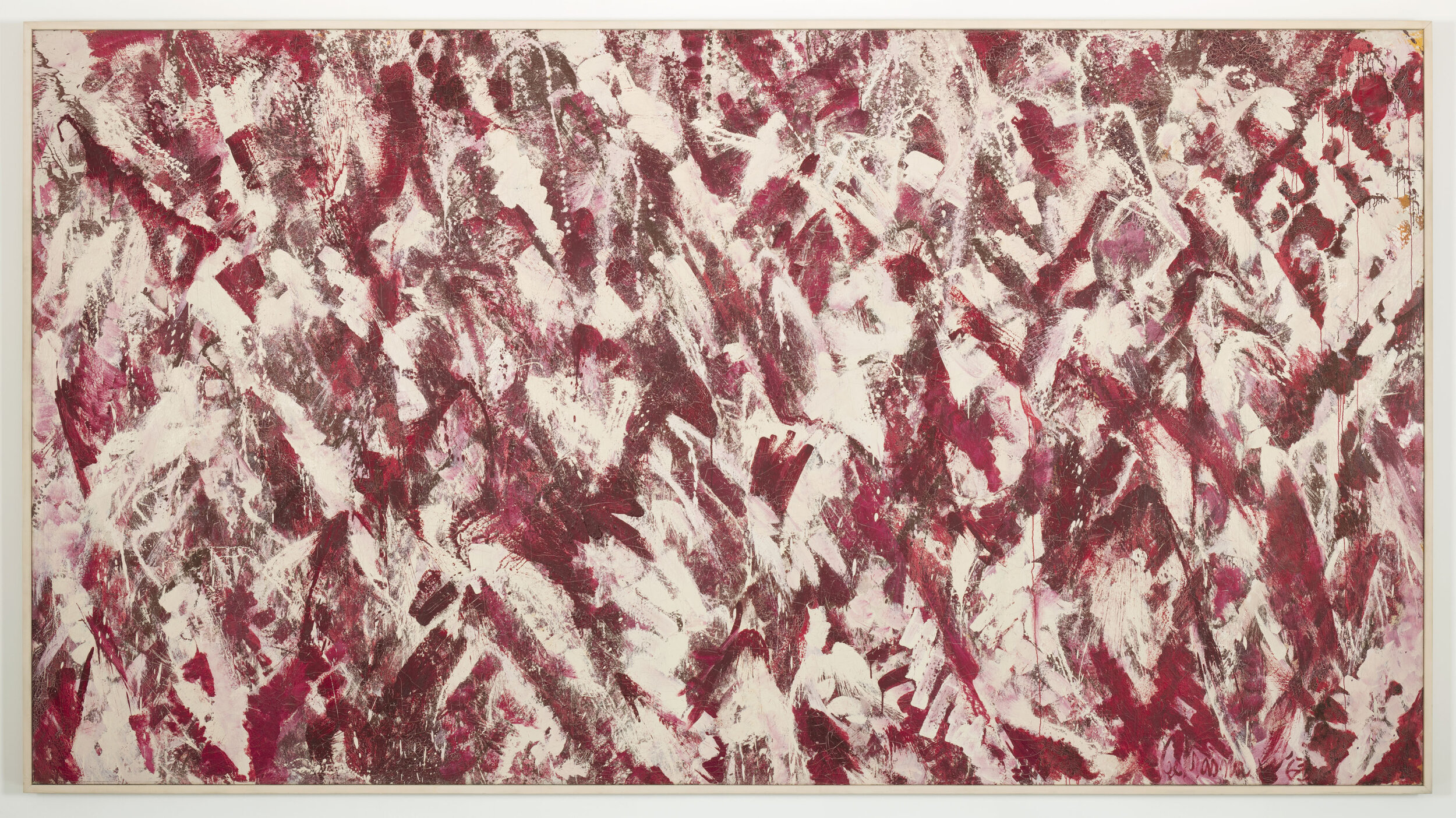  LEE KRASNER (1908–1984)    Another Storm , 1963. Oil on canvas. 94 x 176 ¼ inches. 
